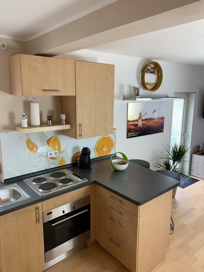 Schoenes Apartment Terrasse 2P. Stadtnah Wuerzburg Wlan Eksteriør bilde