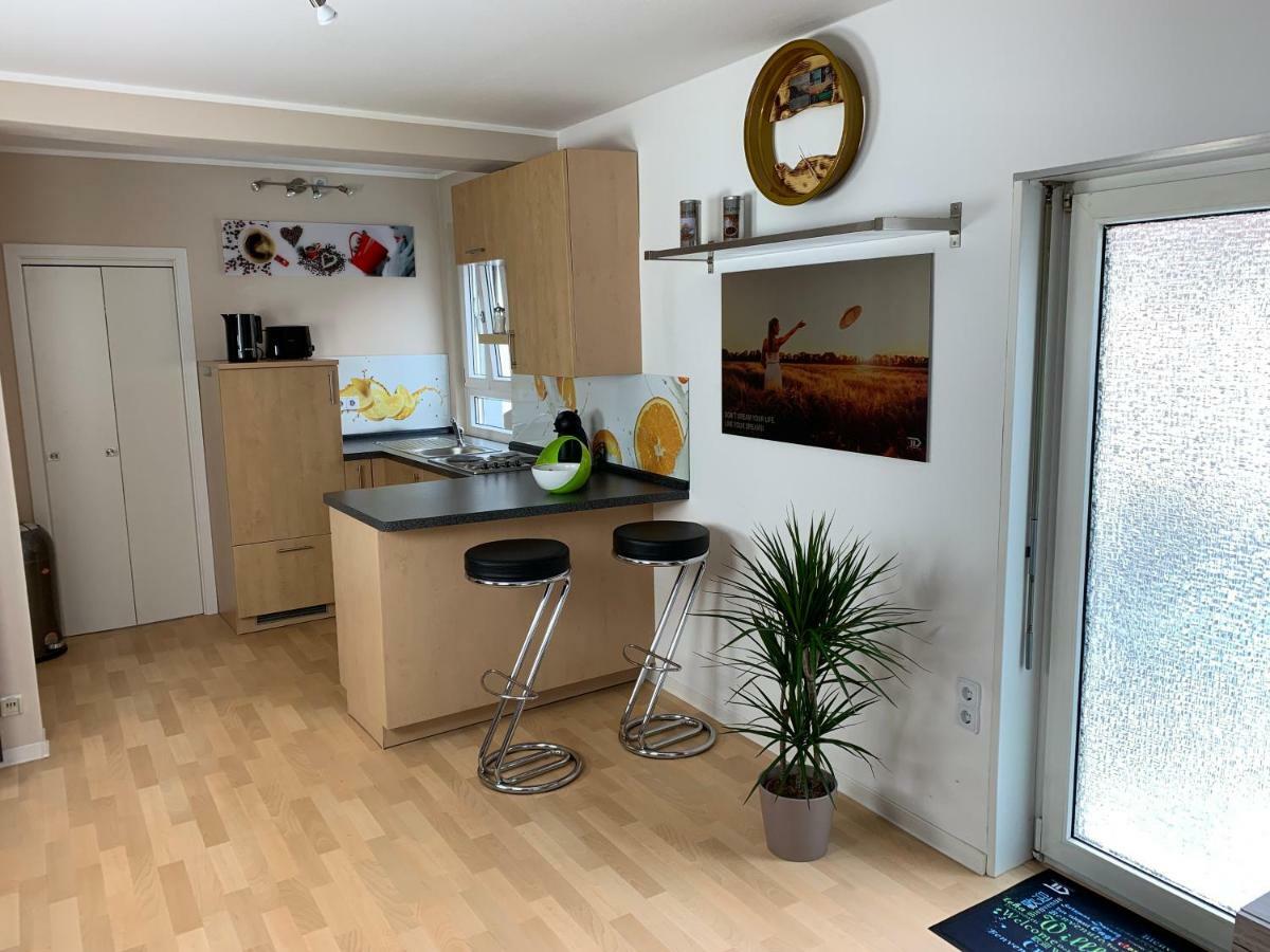 Schoenes Apartment Terrasse 2P. Stadtnah Wuerzburg Wlan Eksteriør bilde